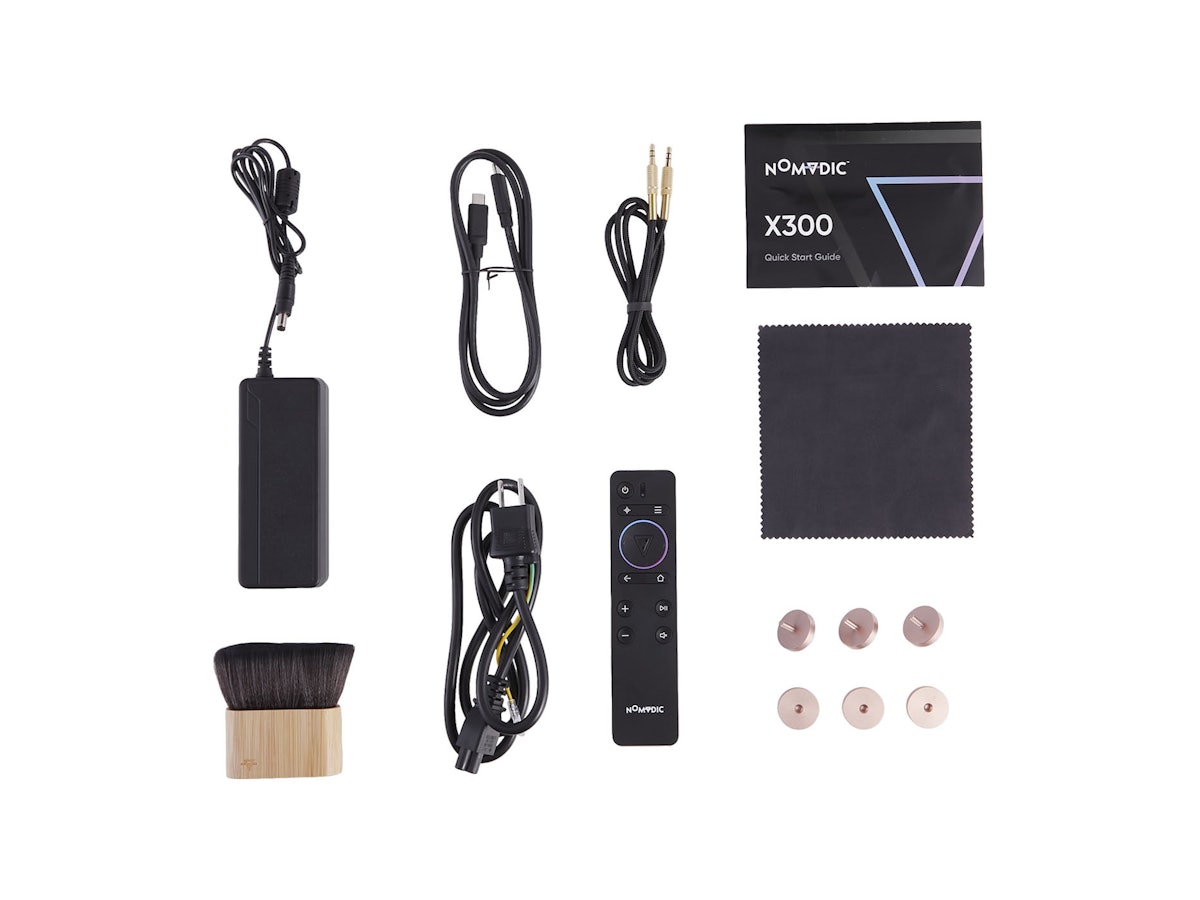 NOMVDIC スマートポータブルスピーカー&プロジェクター X300を NOMVDIC スマートポータブルスピーカー&プロジェクター X300を