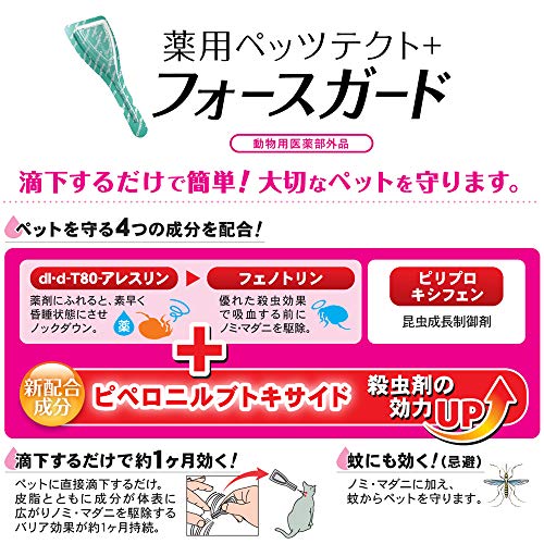 薬用ペッツテクト＋ フォースガード 猫用 4
