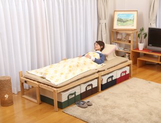 ベンチタイプ ソファーベッド 2
