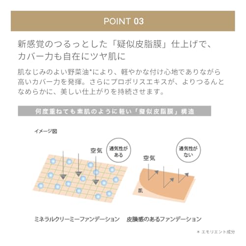 ミネラルクリーミーファンデーション 5