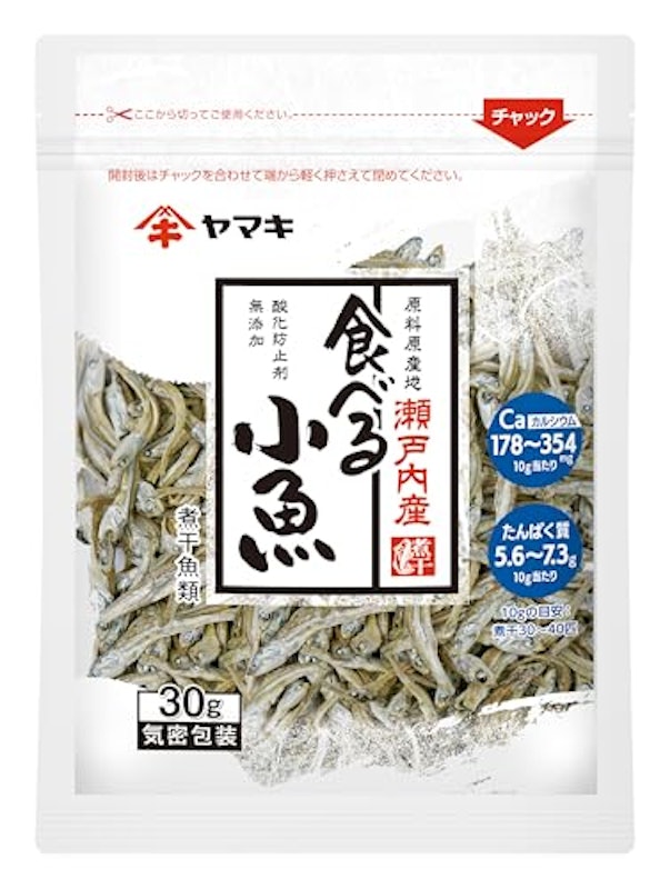 塩無添加瀬戸内産 食べる小魚 1