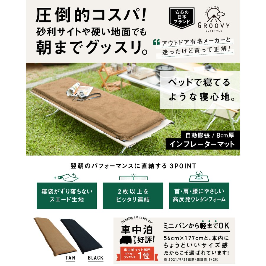 GROOVY OUTSTYLE インフレーターマット 2