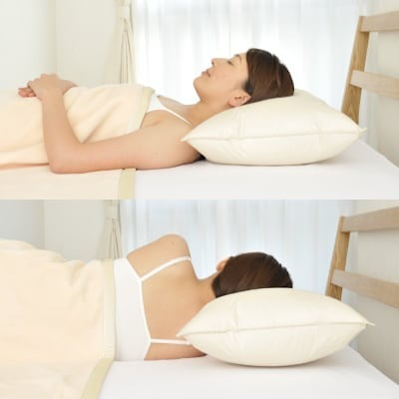 ちょっと高めの羽根枕 2