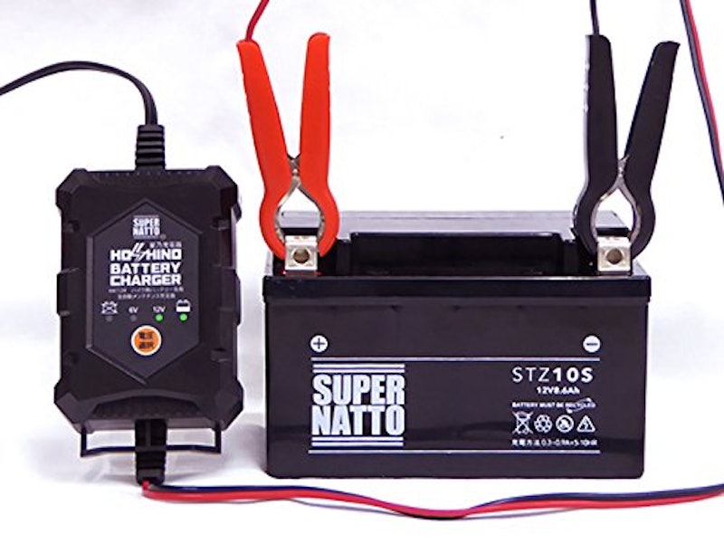 SUPER NATTO バイク用バッテリー充電器 3