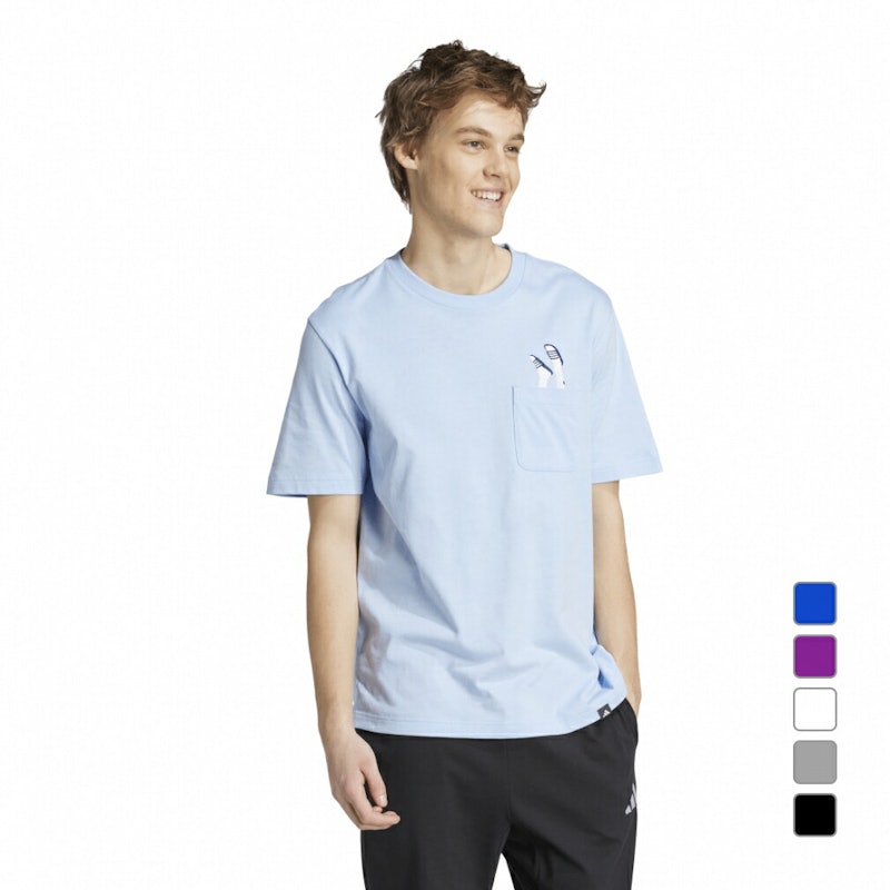 Lounge Slides Graphic Pocket T-Shirt 1