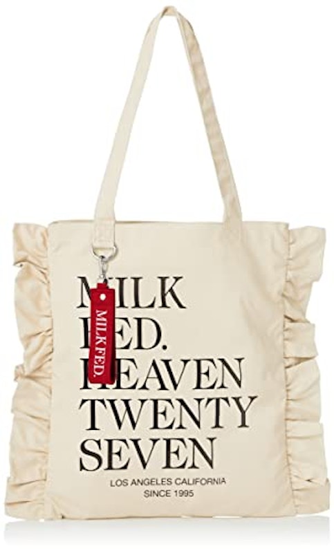 LOGO FRILL TOTE MILKFED.