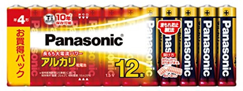 アルカリ乾電池単4形12本パック 1