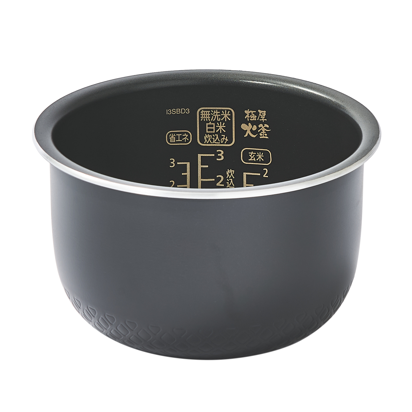 アイリスオーヤマ IH炊飯器 3合 極厚火釜 RC-IE30-B 美品 unidy-y_562204