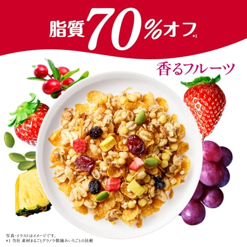 素材まるごとグラノラ 脂質70%オフ 香るフルーツ 2