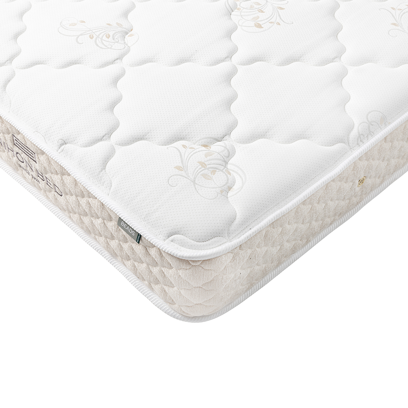 日本ベッド製造 日本ベッド マットレス ビーズポケット シングルサイズ ハード : 日本ベッド製造 マットレス ビーズポケット かたさ