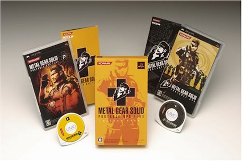 METAL GEAR SOLID PORTABLE OPS+ デラックスパック 1