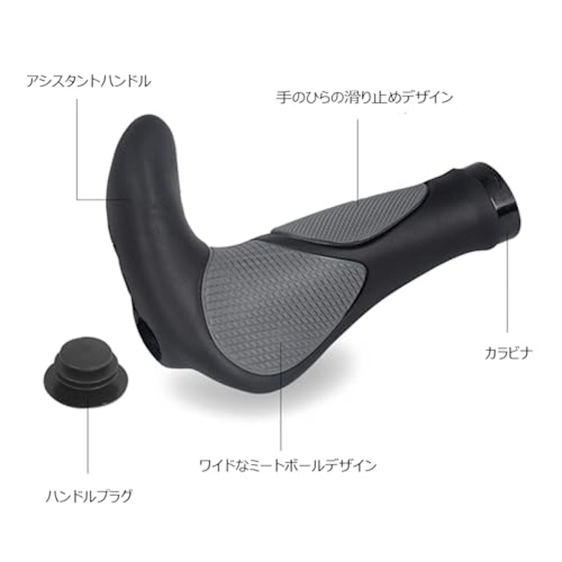 自転車 エルゴグリップ 3