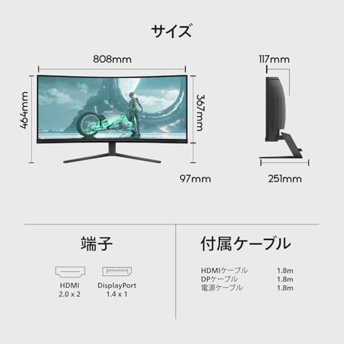 WQHD ゲーミングモニター 2