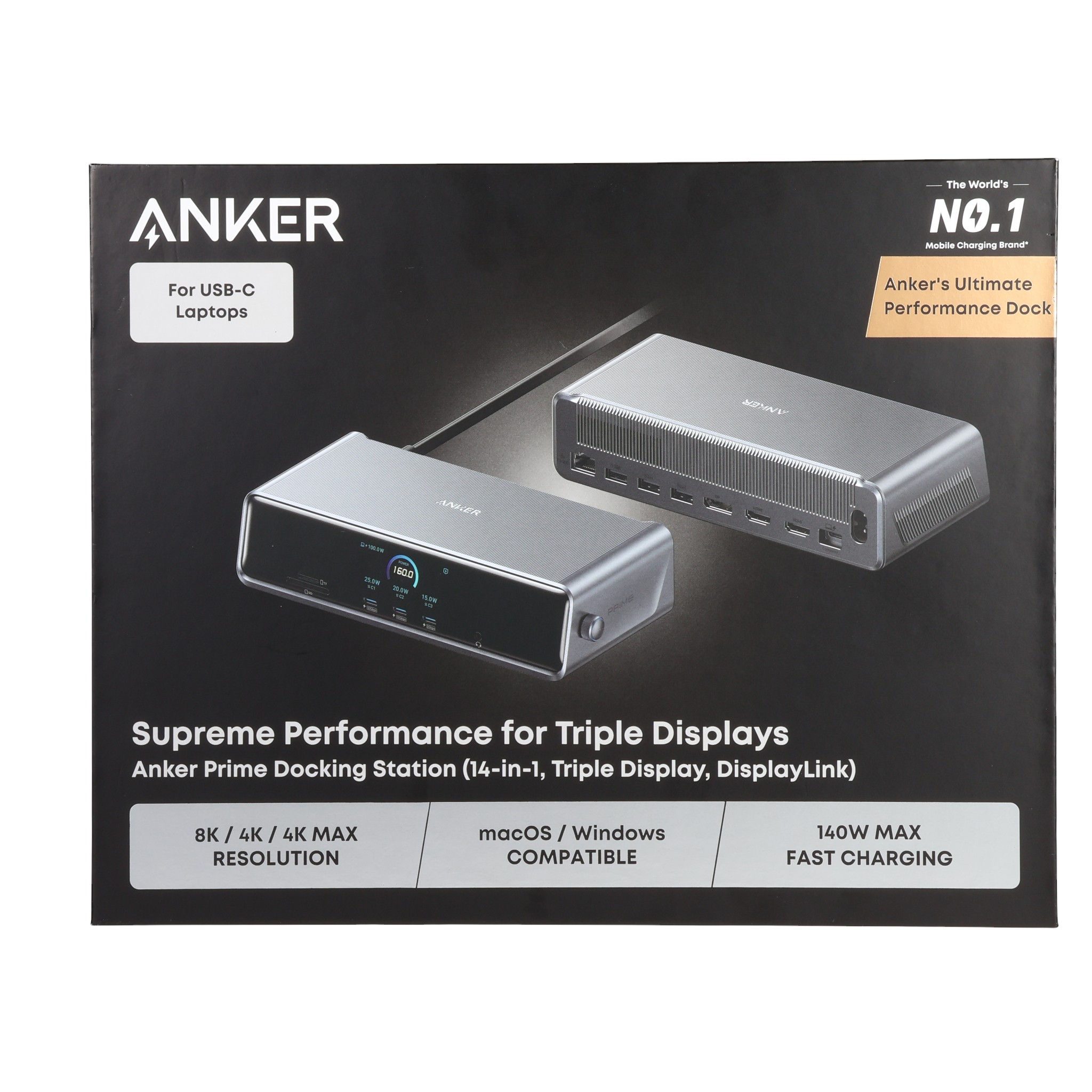 Anker Prime ドッキングステーション A83B35A1を検証レビュー