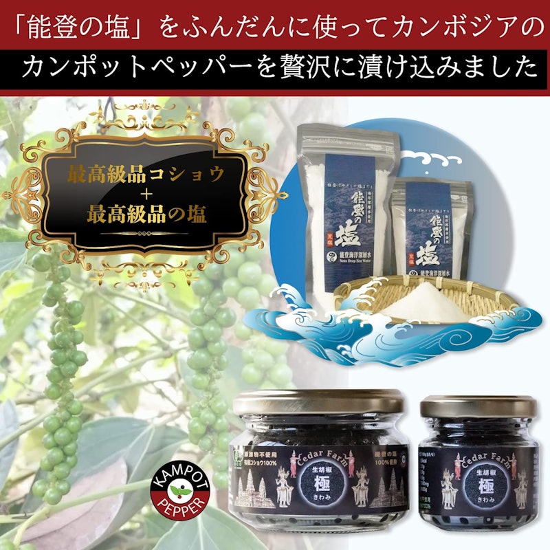 塩漬け生胡椒 極 2
