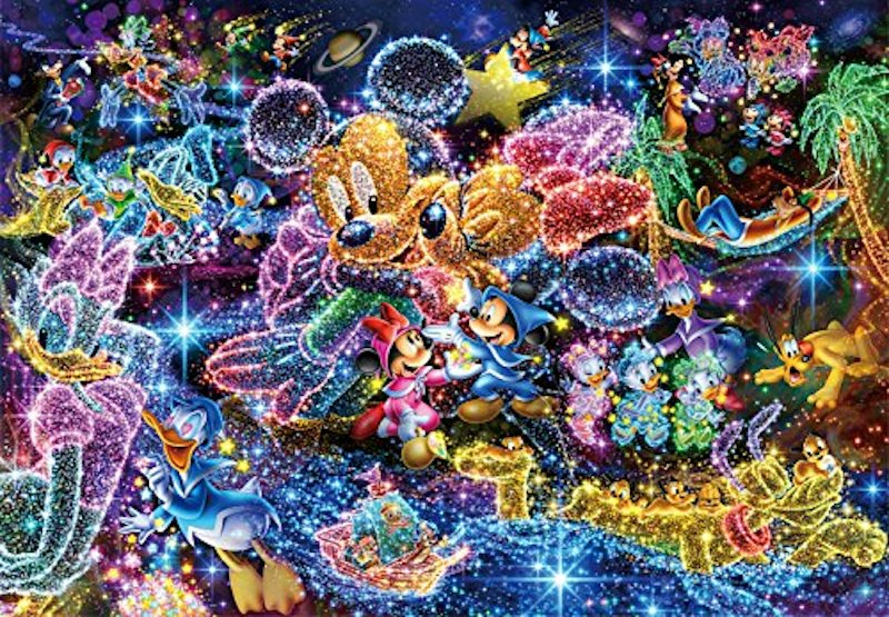 ステンドアート ジグソーパズル ディズニー 星空に願いを… 1
