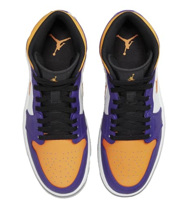 AIR JORDAN 1 MID LAKERS 3