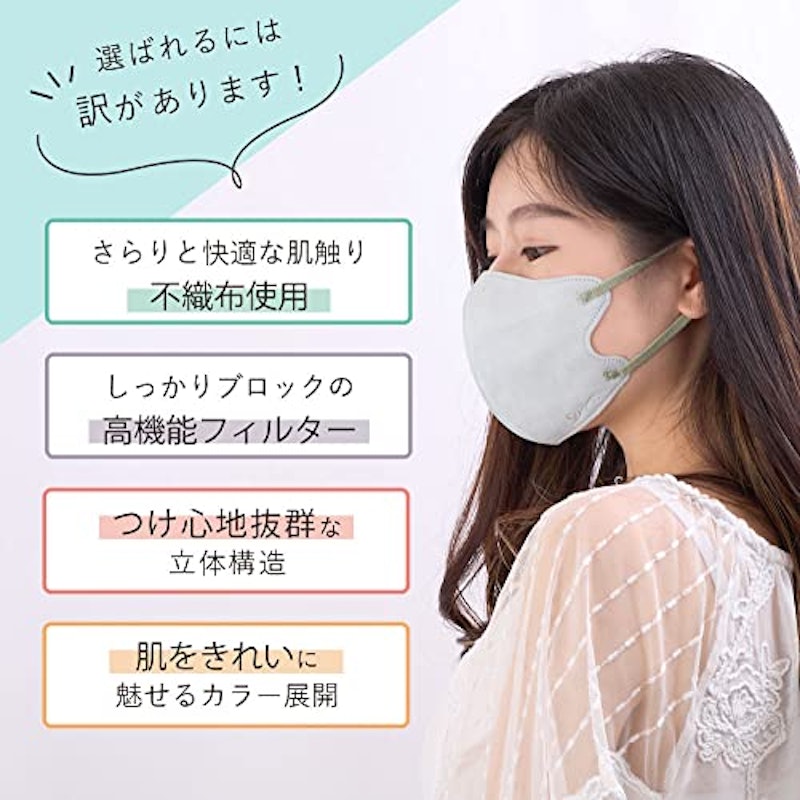 彩(SAI)立体マスク 2