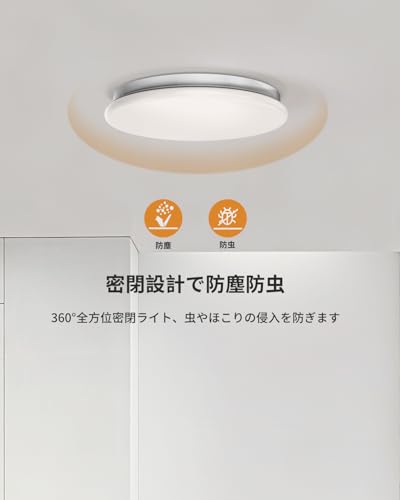 小型シーリングライト 6
