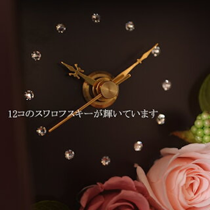 プリザーブドフラワー 花時計 2