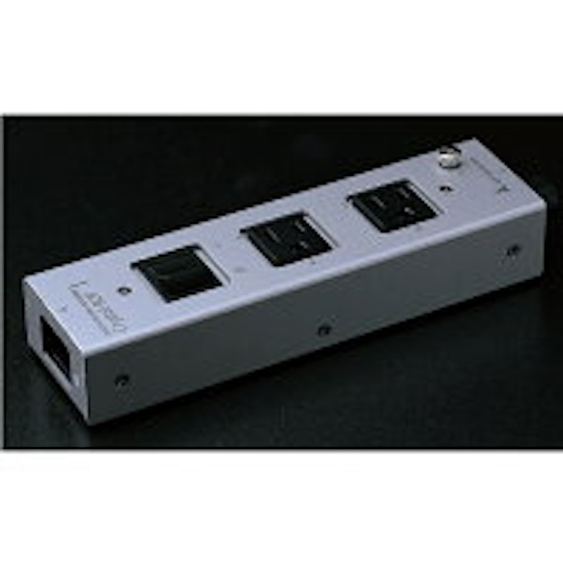 Crystal スイッチ機能付き3P×2口電源タップ 1