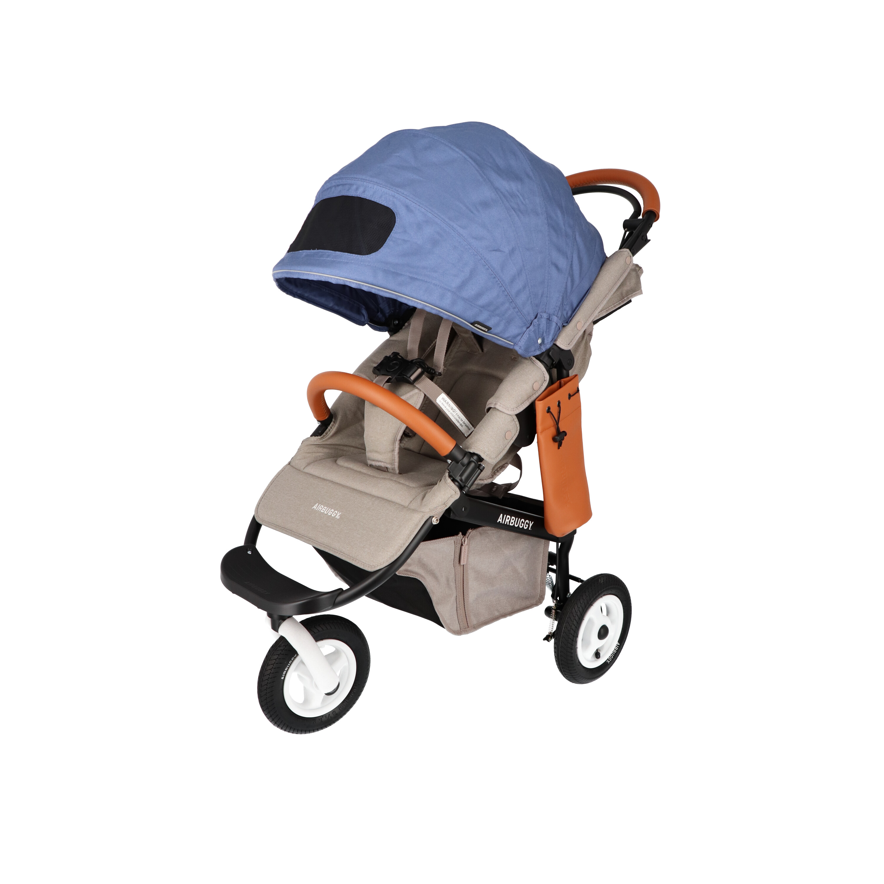 エアバギー ココブレーキEX ベビーカー 3輪バギー デニム 三輪