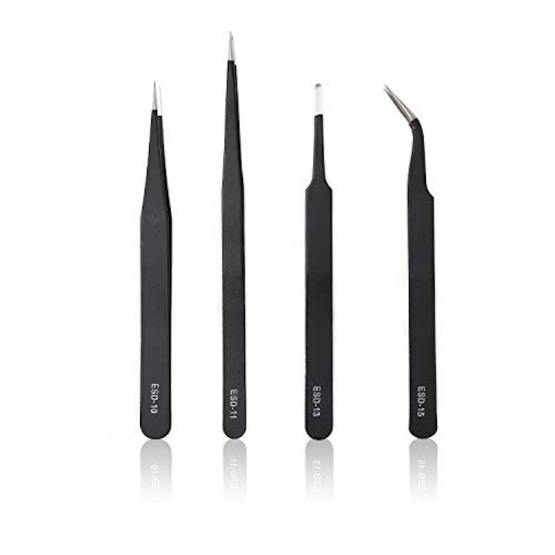 精密ピンセット 4種類セット 1