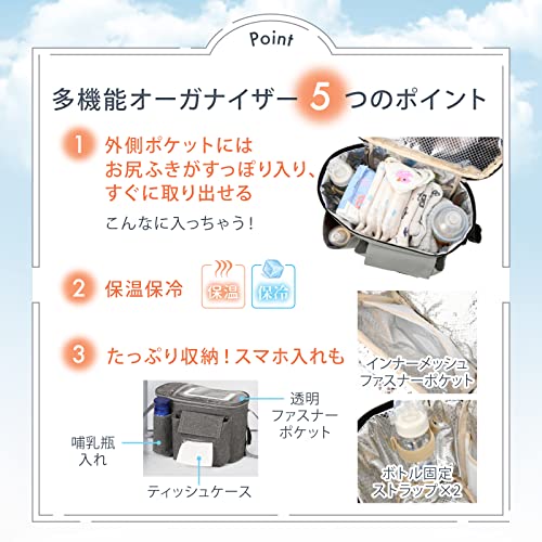 ベビーカーバッグ 5