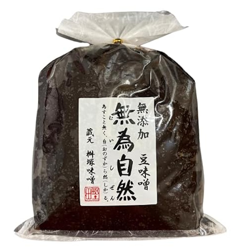 無為自然 無添加 豆味噌 1
