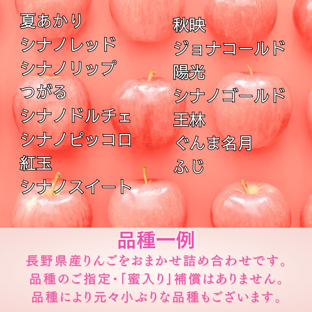 訳あり品種おまかせミックス 国産りんごセット 4