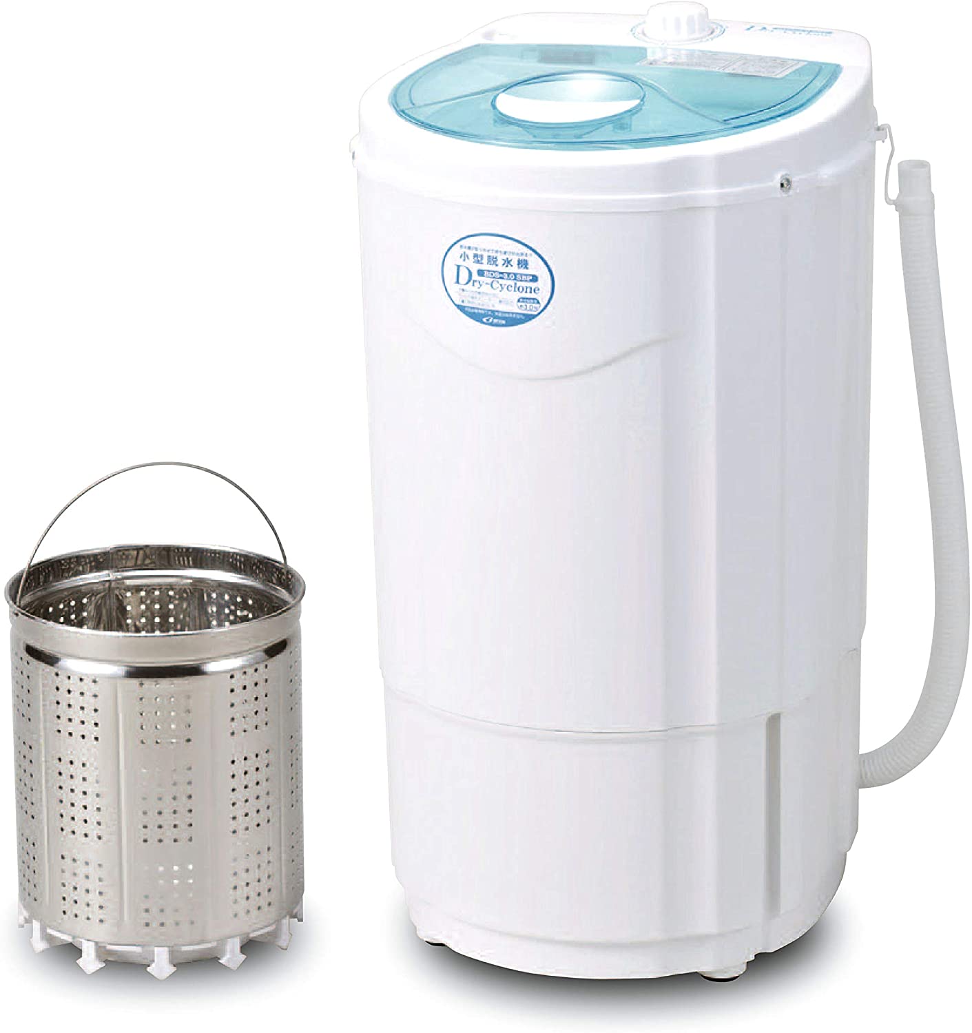脱水機 小型 電動 小型脱水機 すすぎ脱水機能 - 衣類乾燥機