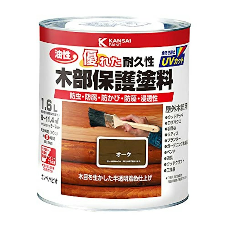油性木部保護塗料 1