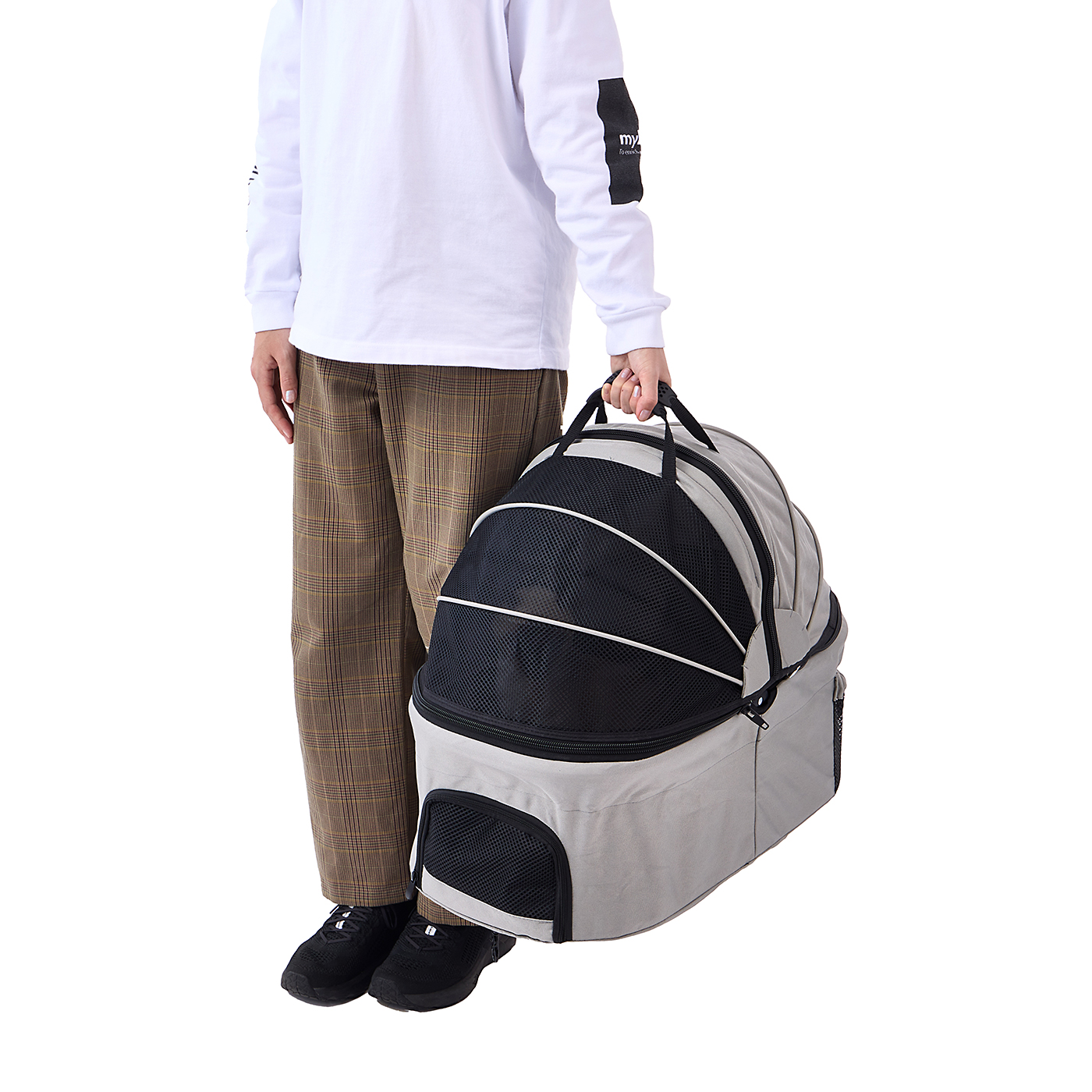 タンスのゲン 折り畳みわんタッチ3way ペットカートをレビュー