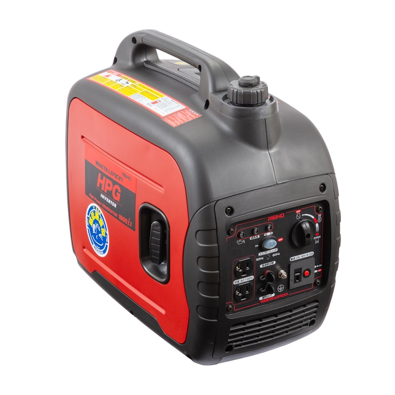 ワキタ インバーター発電機 HPG1600i2を検証レビュー ワキタ インバーター発電機 HPG1600i2を検証レビュー