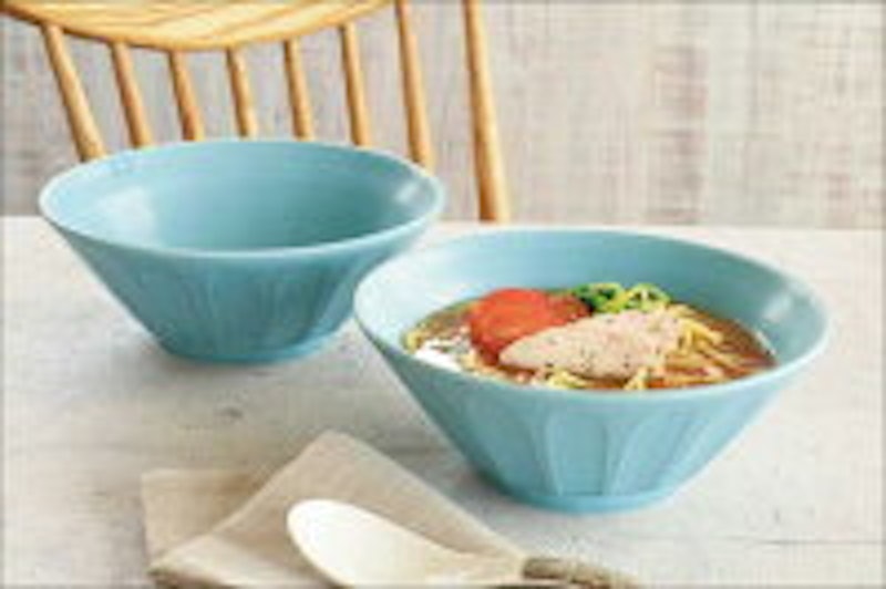 ターコイズブルー麺鉢 2