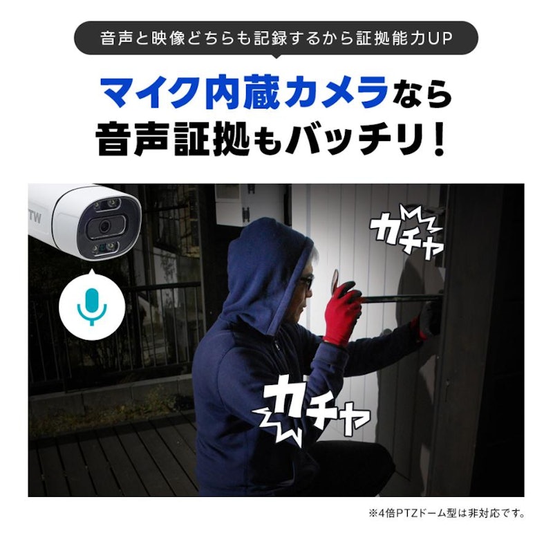 防犯カメラセット 3