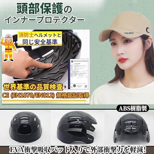 自転車用ヘルメット 帽子型 2