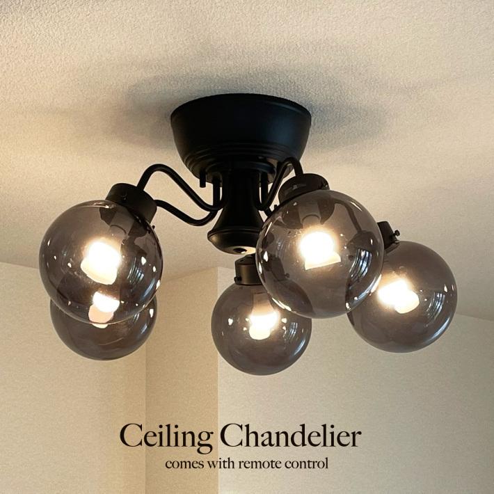 CNS40901 シーリングライト シャンデリア ブラック 楽天市場】照明 シャンデリア 4灯 【クロティルド クアトロ