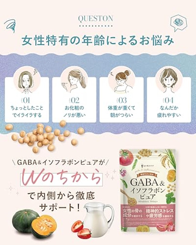 GABA&イソフラボン 3