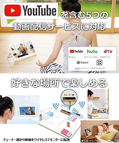 ブルーレイディスクプレーヤー/HDDレコーダー付ポータブル地上・BS・110度CSデジタルテレビ UN-15TD9 3