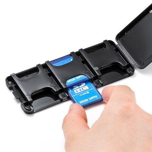 SDカードケース 6枚収納 2段 2