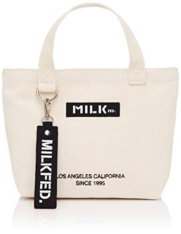 BAR AND UNDER LOGO LUNCH TOTE MILKFED. 1