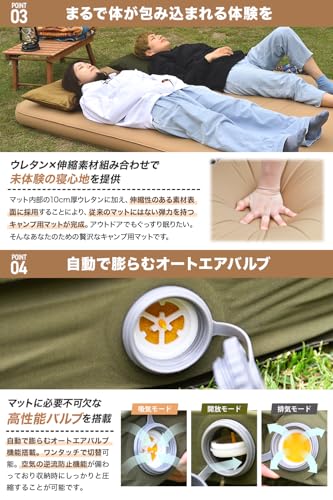 リラクシングキャンプマット 4
