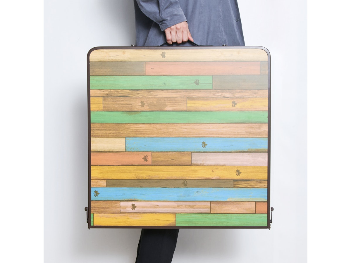ロゴス Old Wooden 丸洗いダイニングテーブル 12060をレビュー ロゴス Old Wooden 丸洗いダイニングテーブル 12060をレビュー