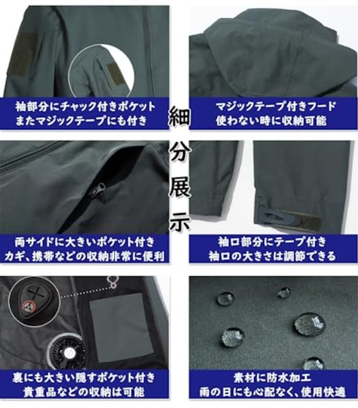 ファン付き作業服 5
