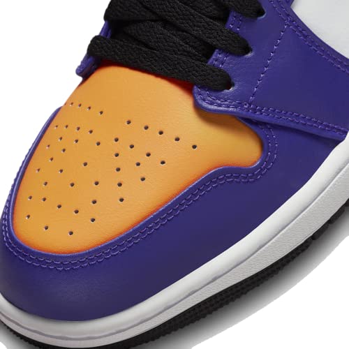 AIR JORDAN 1 MID LAKERS  4