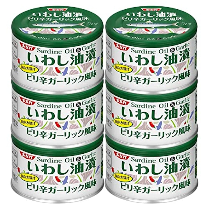 いわし油漬 ピリ辛ガーリック風味 2