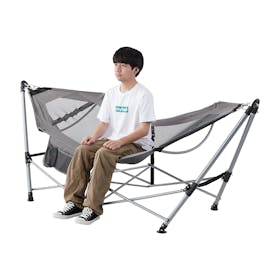 オウルテック スマートハンモック OWL-HAMMOCK01-GYを検証レビュー!自立式ハンモックの選び方も紹介 3
