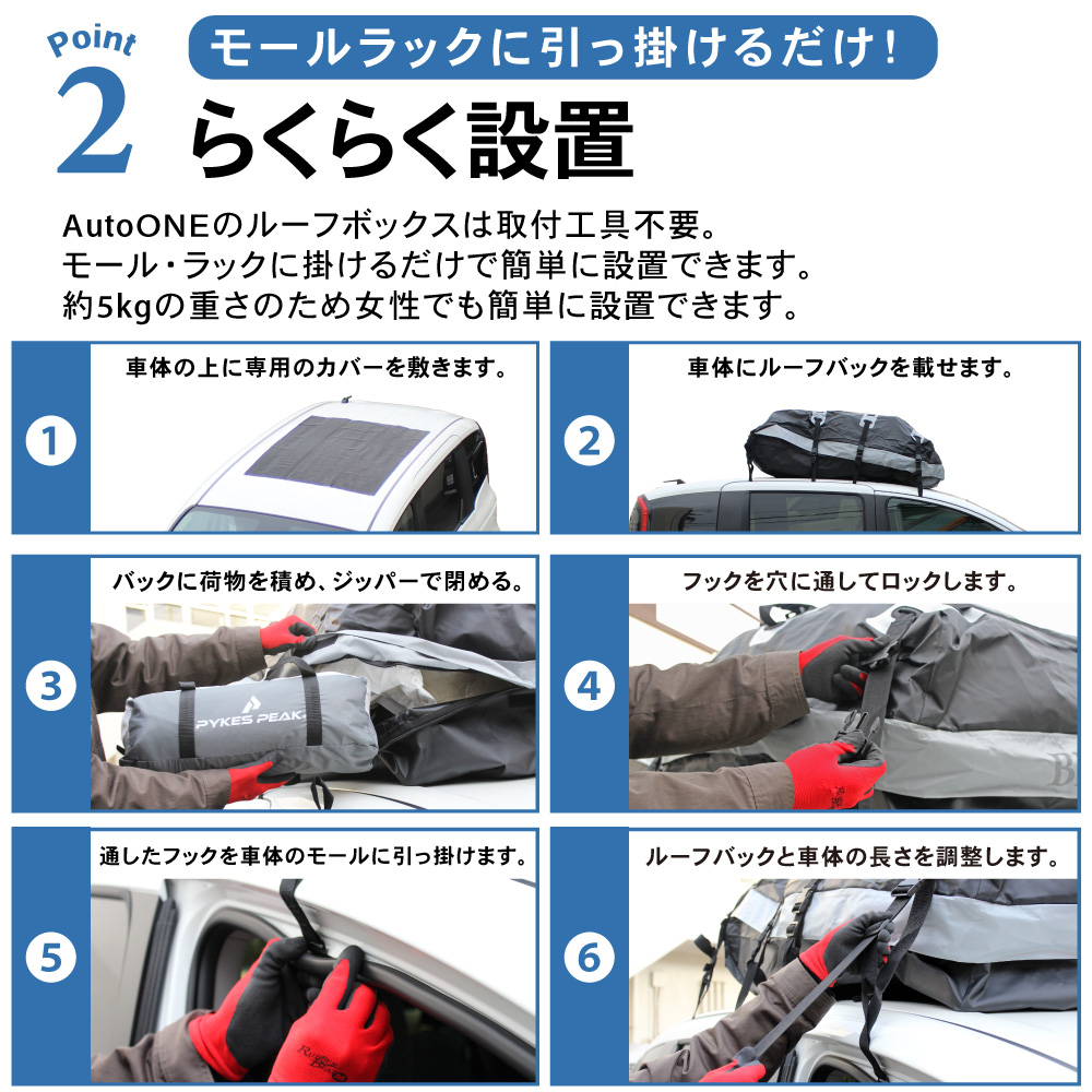 ルーフバッグ 6