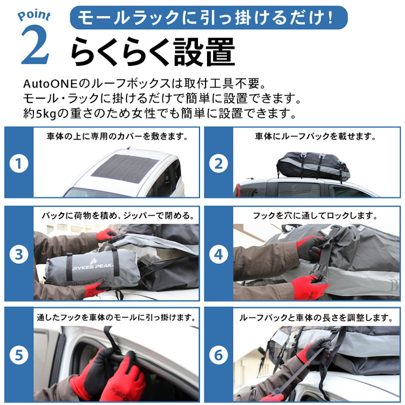 ルーフバッグ 6